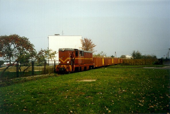 Kolej Cukrowni Tuczno, 10.1996, foto Andrew Goodwin